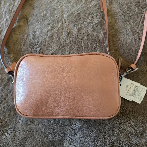 Coach x Peanuts Snoopy Rainbow Pink Leather Mini Crossbody Bag NWT F1777 Rare - Picture 14 of 14